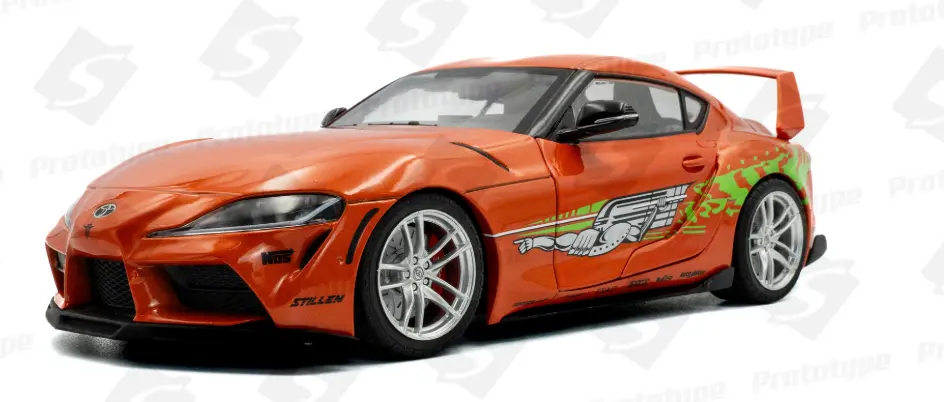 Solido : Toyota Supra GR Tribute │ 2024 - Orange [1/18]