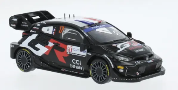 Ixo Models : Toyota Yaris Hybrid WRC │ No.17 Winner Rally Croatia 2024 - S.Ogier/V.Landais [1/43]