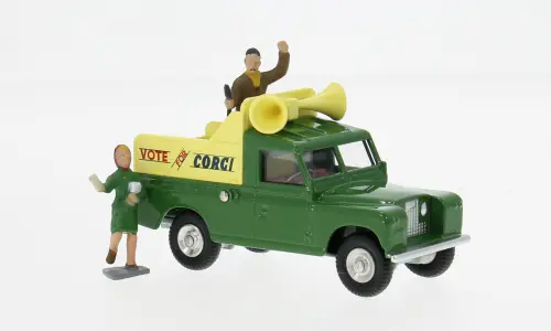 Corgi : Land Rover Public Address Vehicle │ Vert - 1964 [1/43]