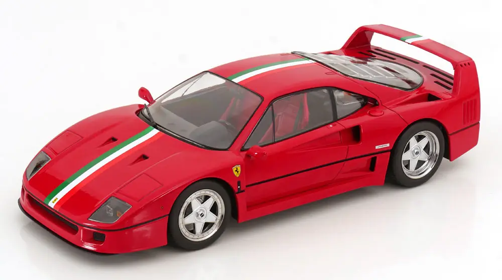 KK-Scale : Ferrari F40 │ 1987 - Rouge  [1/18]