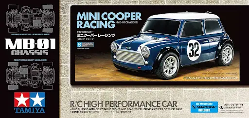 [TRC 58747] Tamiya : Châssis MB-01 "Mini Cooper Racing"