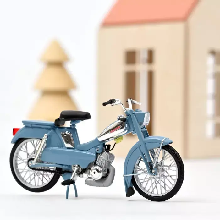 [NOR 182057] Norev : Motobécane AV88 │ 1976 - Bleu  [1/18]