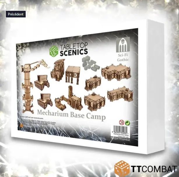 [TTC TTSCX-EXC-045] TT Combat : Mecharium Base Camp │ White Box Bundle