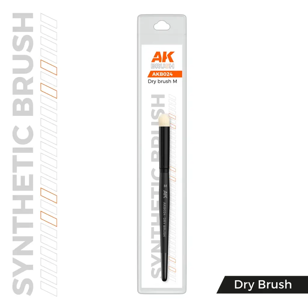[AK AKB024] AK : Synthetic Dry Brush "M Size"