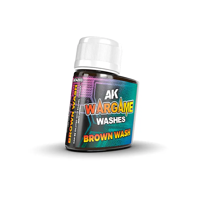 Ak : Wash "Brown" (35ml) │ Wargame Washes