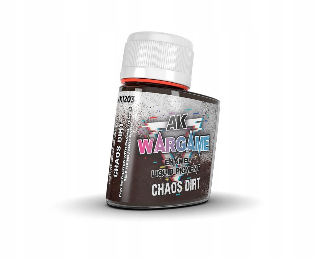 [AK 1203] Ak : Wargame │ Enamel liquid Chaos Dirt (35ml)