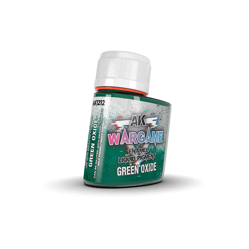 [AK AK1212] Ak : Wargame │ Enamel liquid Green Oxide (35ml)