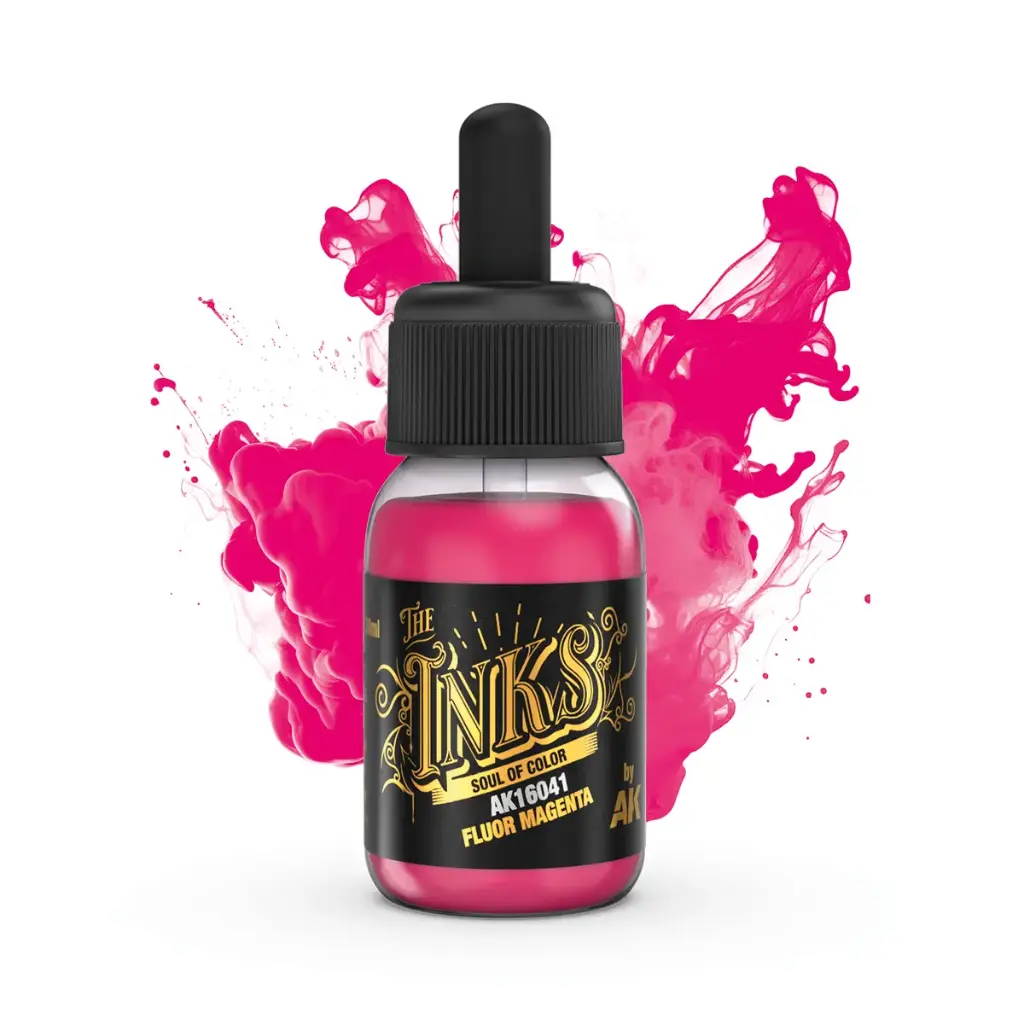 Ak : Fluor Magenta (30ml) │ The Inks