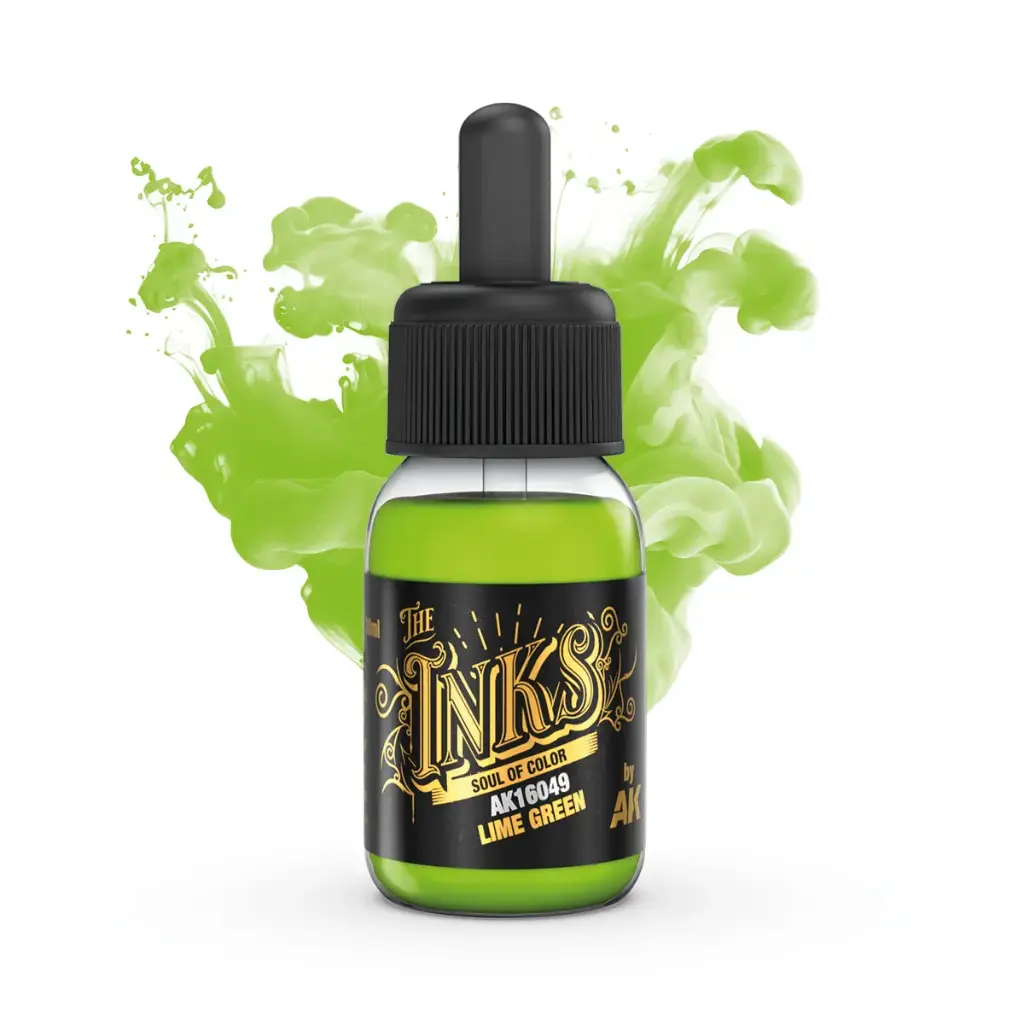 [AK AK16049] Ak : Inks │ Lime Green (30ml)