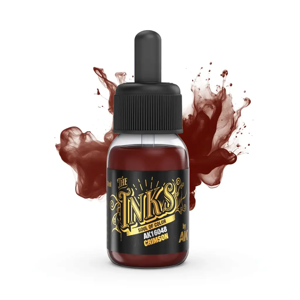 [AK AK16048] Ak : Inks │ Crimson (30ml)