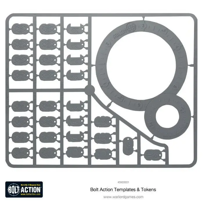 [WLG 40900001] Bolt Action : Templates