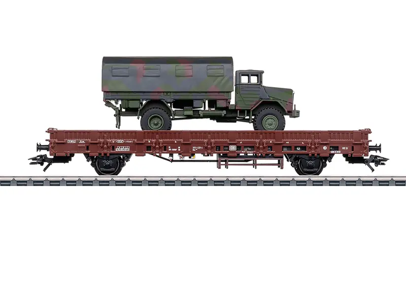Marklin : Wagon Kbs 443 avec MAN 5t 630 L2AE