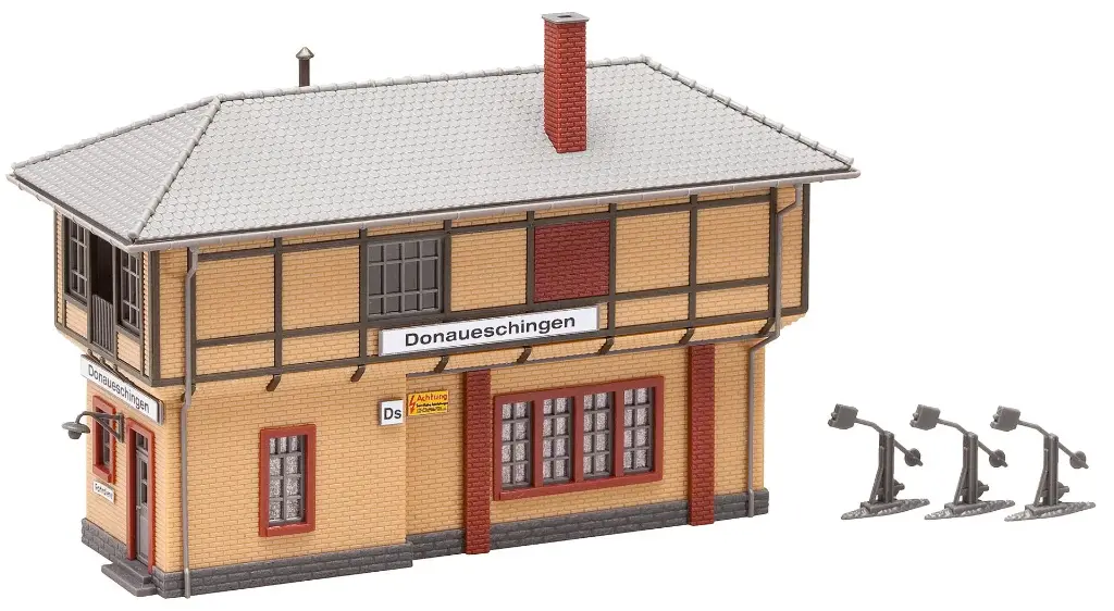 Faller : Poste d'aiguillage Donaueschingen 
