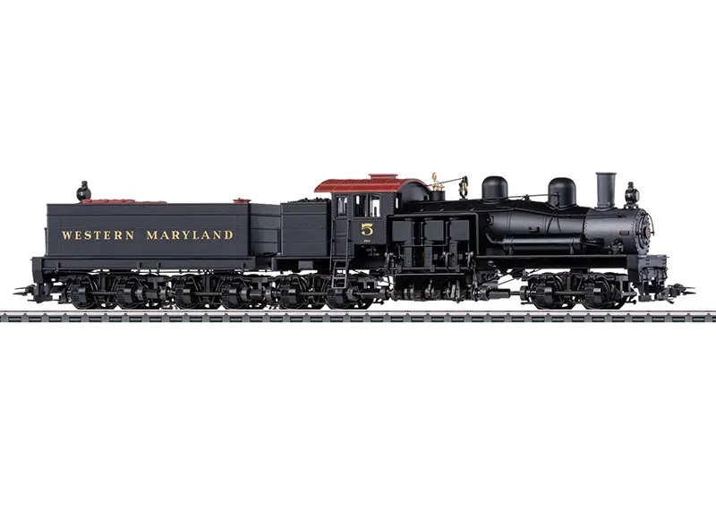 Marklin : Locomotive à vapeur américaine à engrenages type Shay 