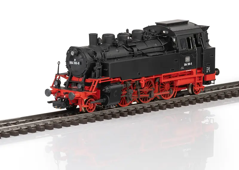 Märklin : Locomotive à Vapeur (#Série 064) de la DB │ AC Digital Sons Époque IV HO - 1/87 (Réf : 39659)