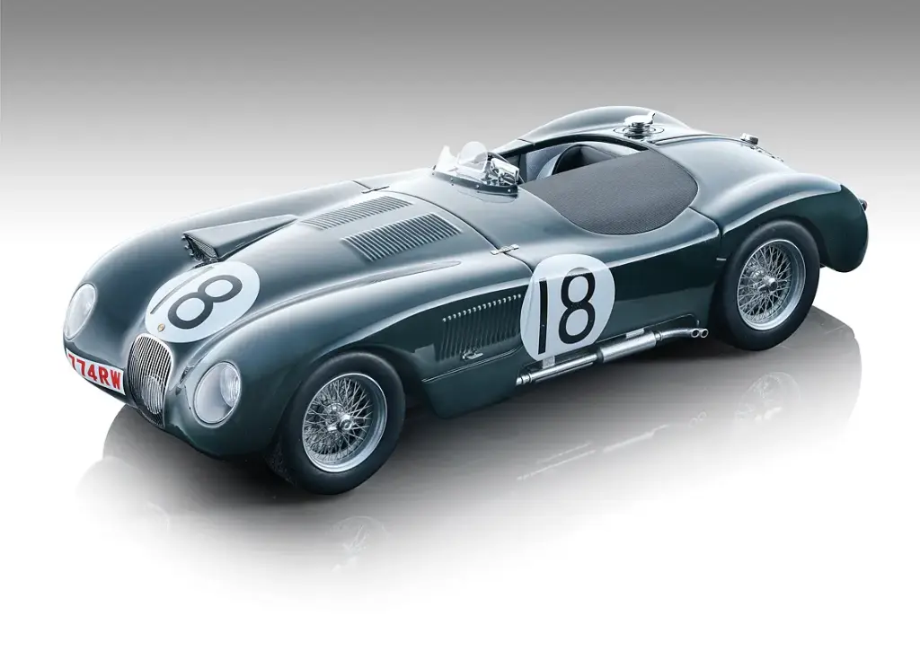 Tecnomodel : Jaguar Type-C n°18 Winner Le Mans 1953 Rolt-Hamilton  [1/18]