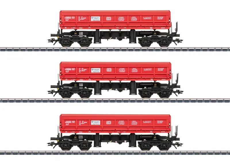 Marklin : Set de wagons à benne basculante Fas