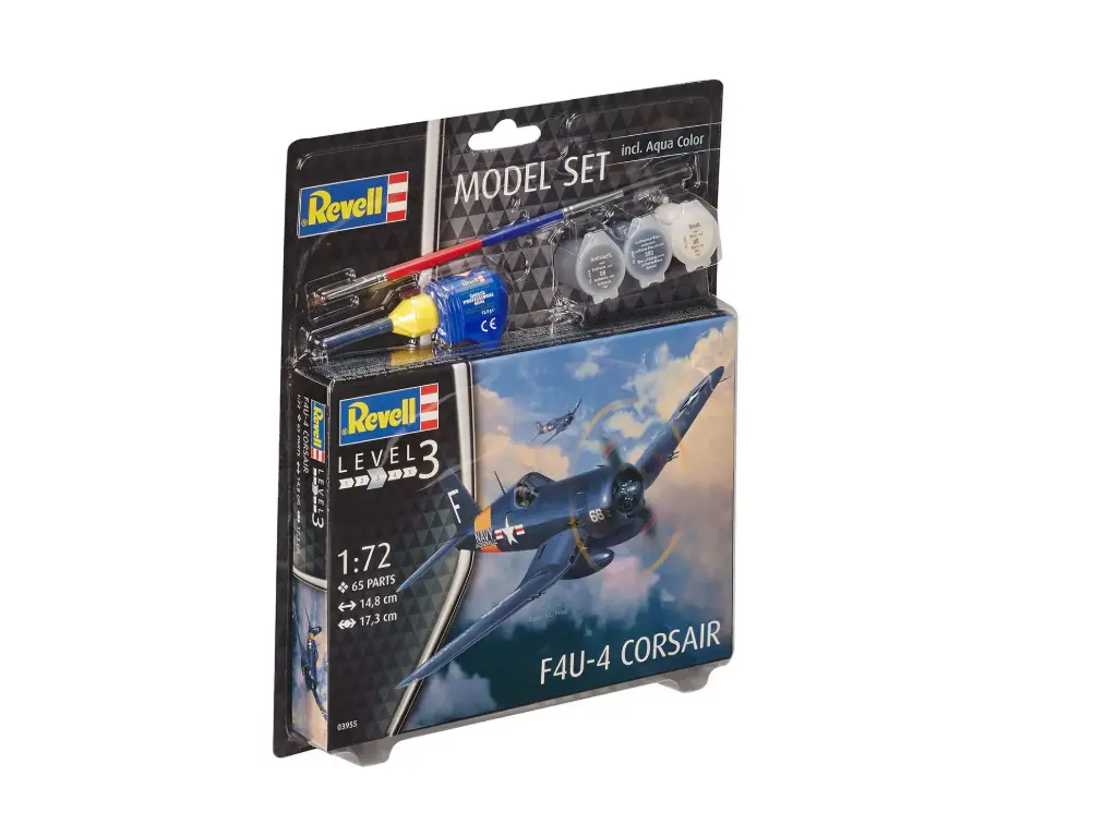 [REV 63955] 63955 1:72 F4U 4 Corsair Plastic Model Kit
