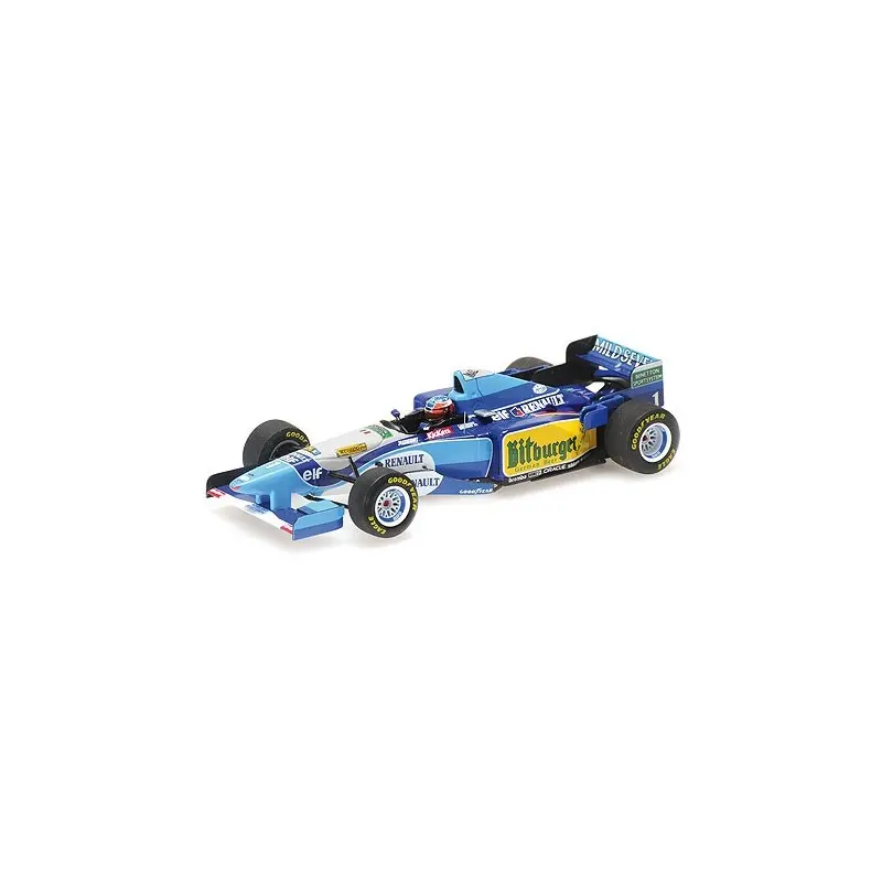 Minichamps : Benetton Renault B195 │ No.1 F1 World Champion Grand Prix du Pacifique 1995 Michael Schumacher [1/43]