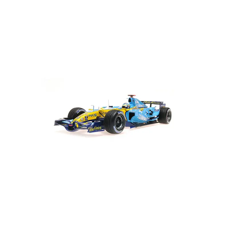 Minichamps : Renault R26 │ No.1 Fernando Alonso F1 Brésil 2006 World Champion [1/18]