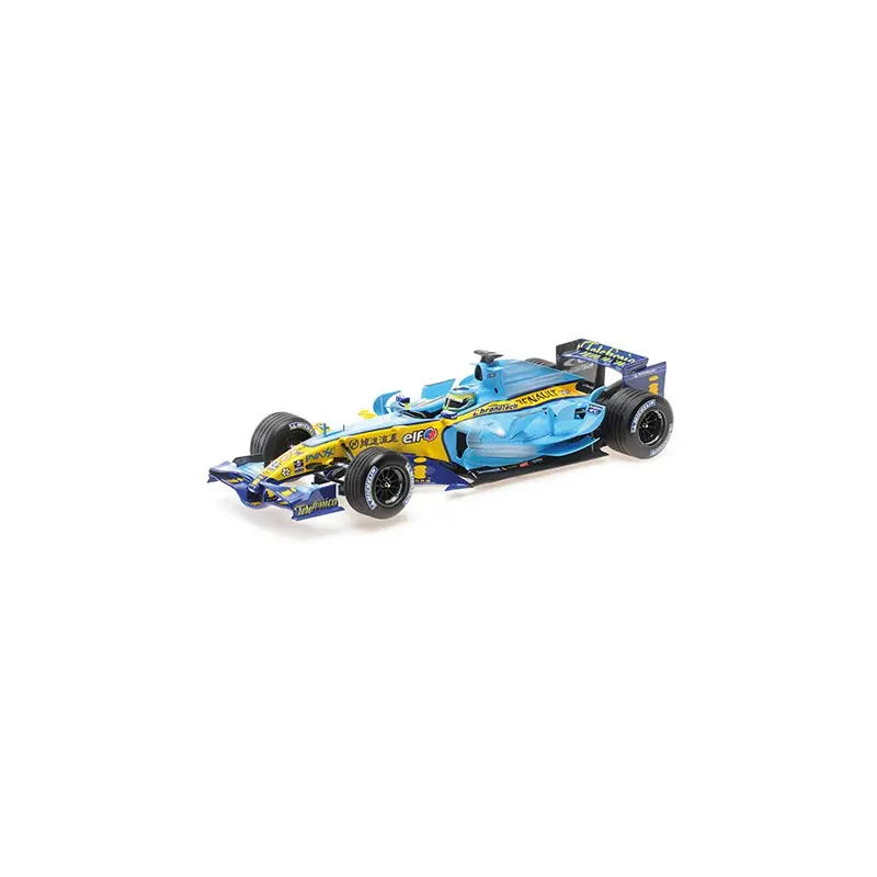 Minichamps : Renault R26 │ No.2 Giancarlo Fisichella F1 Chine 2006 3ème [1/18]