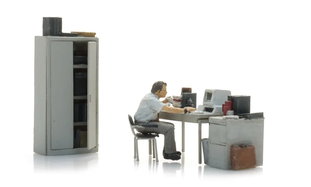 Artitec : Intérieur de bureau avec figure