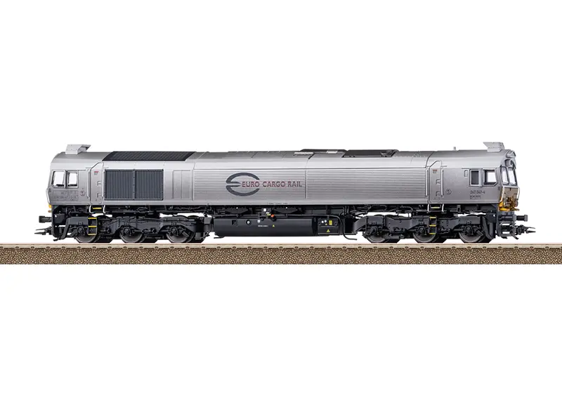 Trix : Locomotive Diesel Class 77 ECR " Version Patiné" DCC Sound