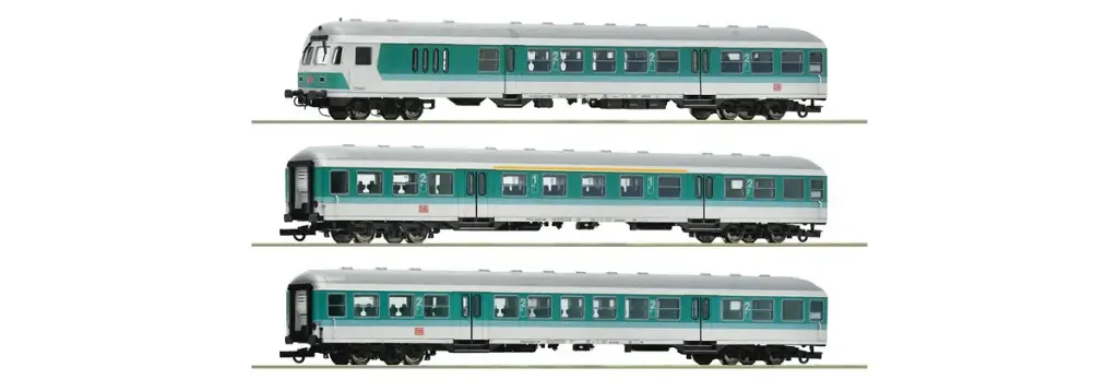 Roco : Set de Voitures de voyageurs DB 