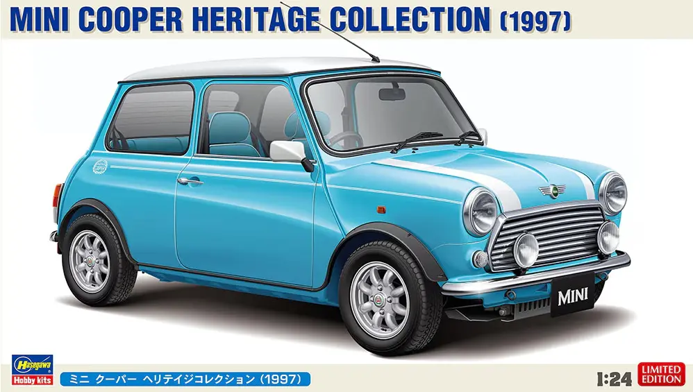 [HAS 20721] Hasegawa : Mini Cooper Heritage Collection 1997