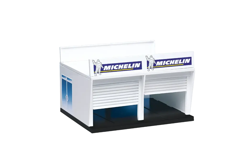 Carrera : Garages de pitlane