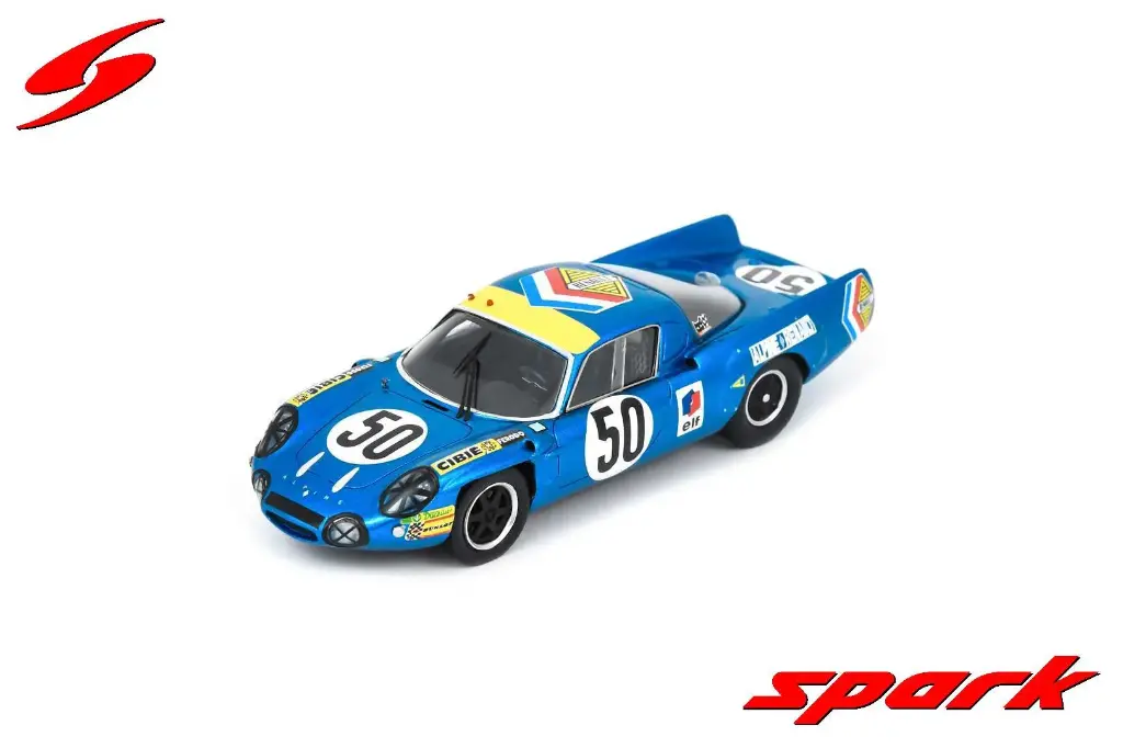 Spark :  Alpine A210 No.50 12th Le Mans 24H 1969 A. Serpaggi - C. Ethuin [1/43]
