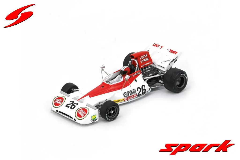 Spark model: Tyrrell 004 No.26 South African GP 1973 Eddie Keizan [1/43]