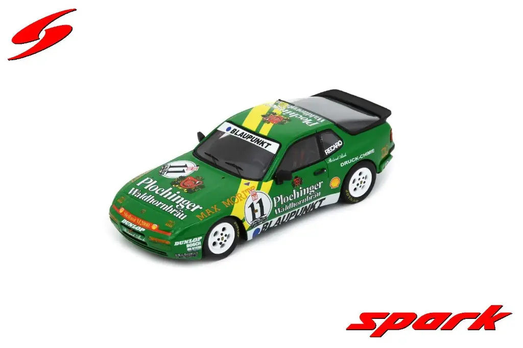 Spark Model : Porsche 944 Turbo Cup No.11 Germany Champion 1987 Roland Asch [1/43]