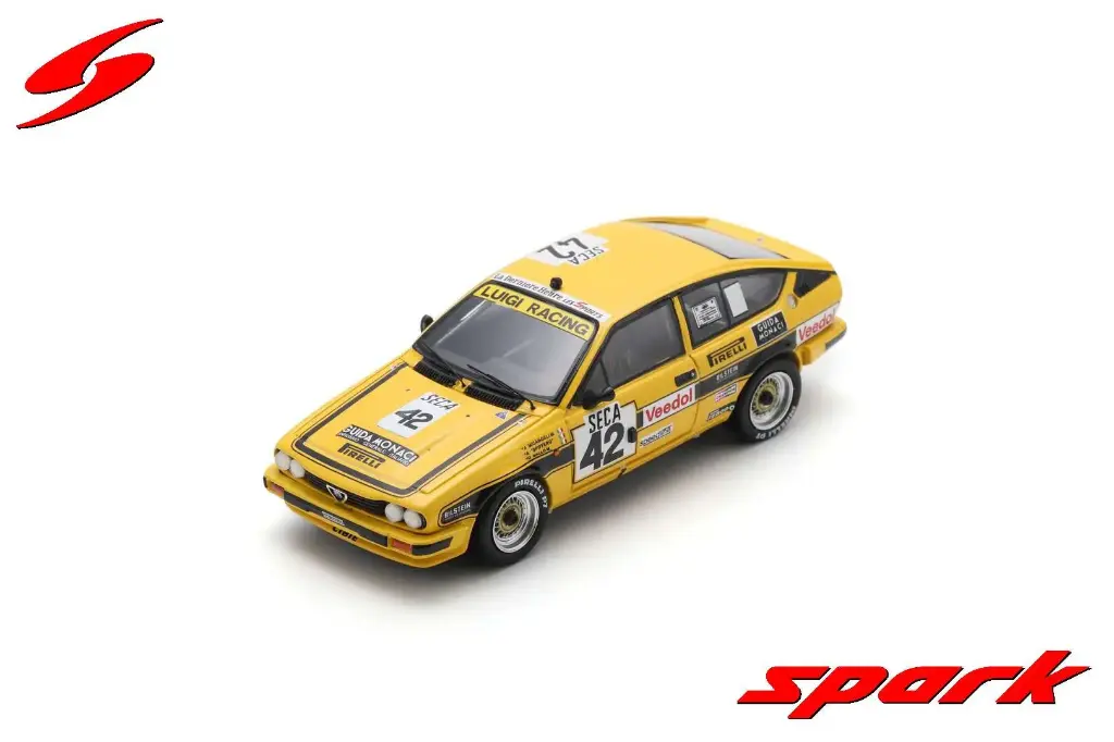 Spark Model : Alfa Romeo GTV 6 No.42 24H Spa 1983 Micangeli – Gallo – "Spiffero" [1/43]