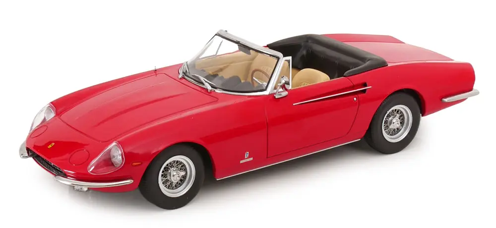 KKscale : Ferrari 365 California Spyder 1966 Rouge (copie) [1/18]