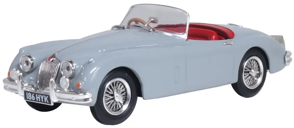 Oxford : Jaguar XK150 Roadster Mist Grey  [1/18]