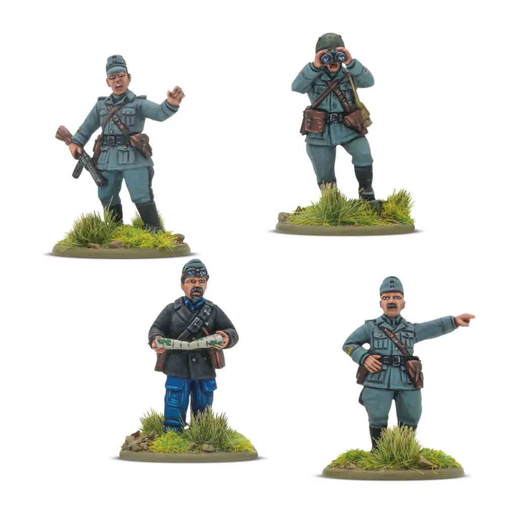 [WLG 403215801] Bolt Action : Italian Platoon Commanders