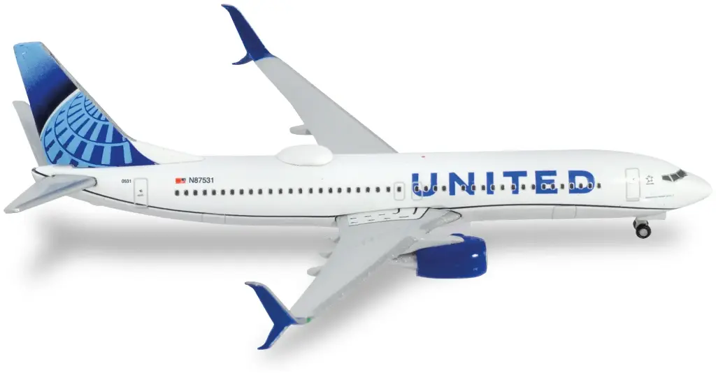 Herpa : Boeing 737-800 d'United Airlines  [1/500]