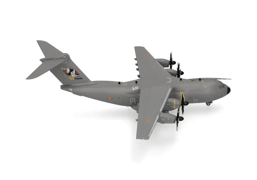 Herpa : Spanish Air Force Airbus A400M Atlas (T.23) - 31st Wing (Ala 31), Zaragoza - 50 Aniversario 