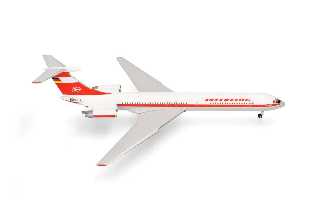 Herpa : Interflug Ilyushin IL-62M  [1/200]