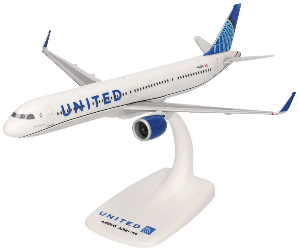Herpa : SnapFit United Airlines Airbus A321neo │ N44501 [1/200]