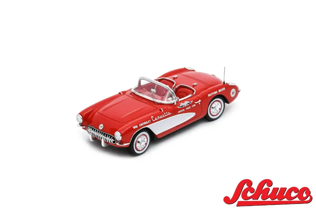 Schuco : Corvette C1 V8 Pace Car Daytona 1956  [1/43]