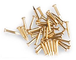 CLOUS : Nägel, 5mm, 300 Stück, Messing