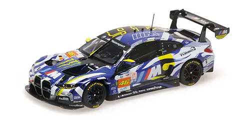 Minichamps : BMW M4 GT3 Team WRT n°46 24h Le Mans Rossi-Al-Harthy-Martin 2024 [1/43]
