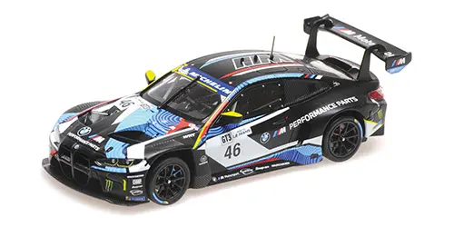 Minichamps : BMW M4 GT3 Team WRT V.Rossi / J.Policano │ Winner Road to le Mans 2023 [1/43]