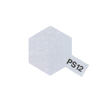 Tamiya : PS12 - Argent │ Spray pour Lexan