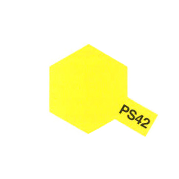 Tamiya : PS42 - Jaune Translucide │ Spray pour Lexan