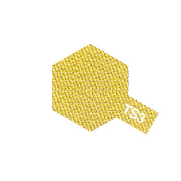 Tamiya : TS3 - Jaune Sombre Mat │ Spray 100ml