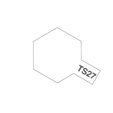 Tamiya : TS27 - Blanc Mat │ Spray 100ml