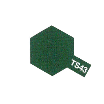 Tamiya : TS43 - Vert Racing Brillant │ Spray 100ml